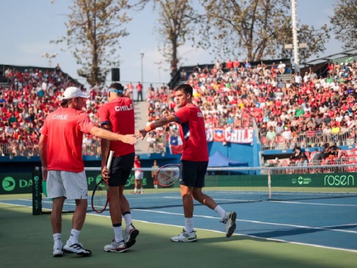 Durísimo: Tabilo y Barrios pierden el dobles ante Perú y Chile queda en desventaja por 2-1 en la Serie de Copa Davis