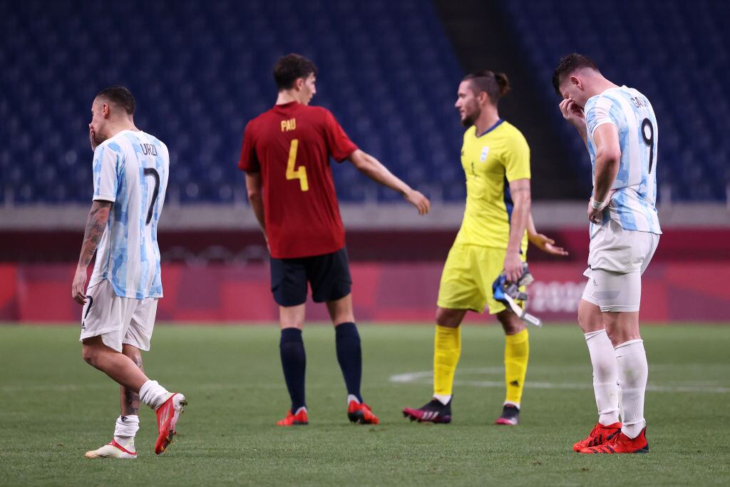 Jugadores de Brasil se burlaron de Argentina tras su eliminación de Tokio 2020