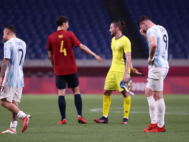 Jugadores de Brasil se burlaron de Argentina tras su eliminación de Tokio 2020