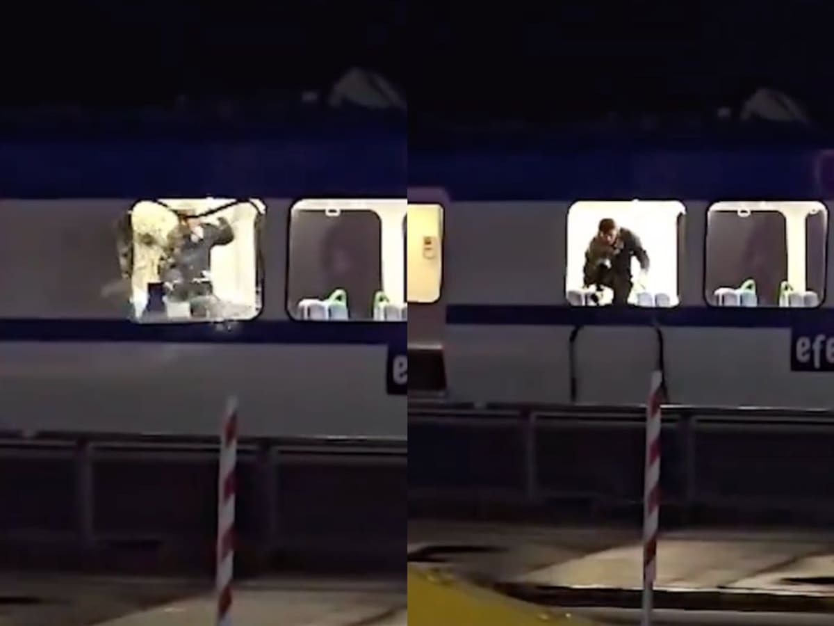 Cuchillo, forcejeo y escape por la ventana: Carabineros y EFE revelan cómo fue el robo en Metro de Valparaíso