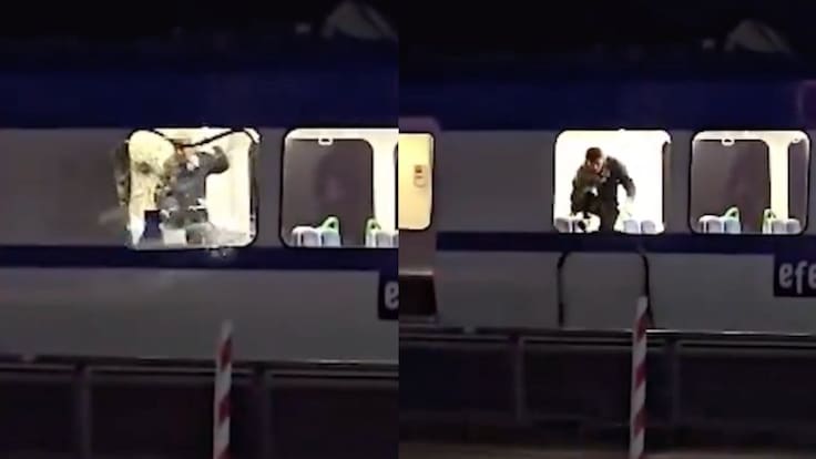 Cuchillo, forcejeo y escape por la ventana: Carabineros y EFE revelan cómo fue el robo en Metro de Valparaíso
