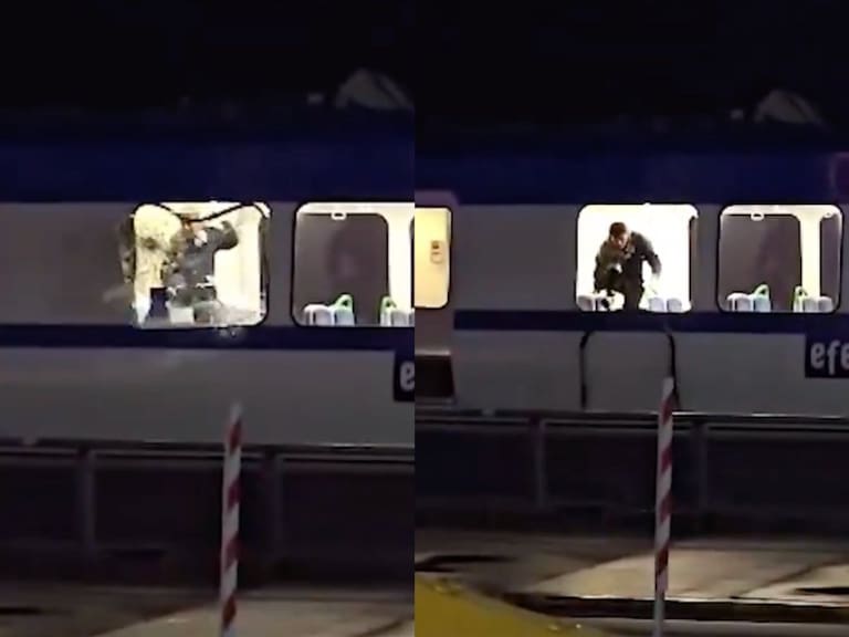 Cuchillo, forcejeo y escape por la ventana: Carabineros y EFE revelan cómo fue el robo en Metro de Valparaíso