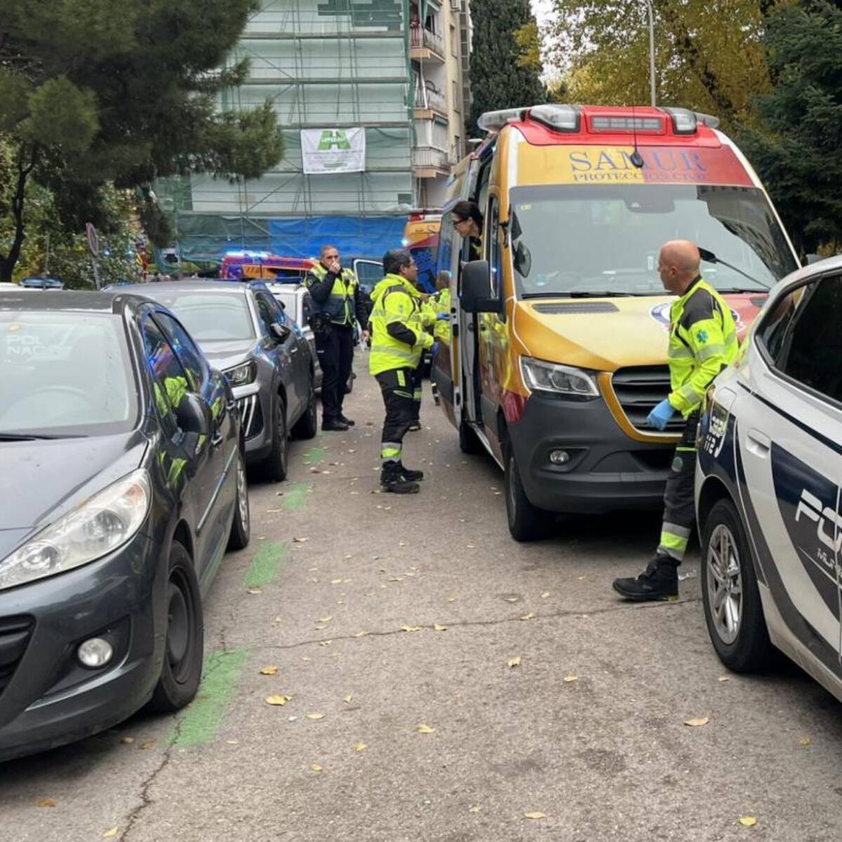 Mujer fallece en Madrid tras caer desde un décimo piso junto a sus hijos gemelos