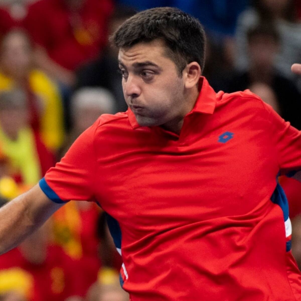 Por toque de queda: suspenden partido de Tomás Barrios en el Chile Open tras un primer set negativo para el tenista nacional