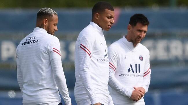 Messi, Neymar y Mbappé