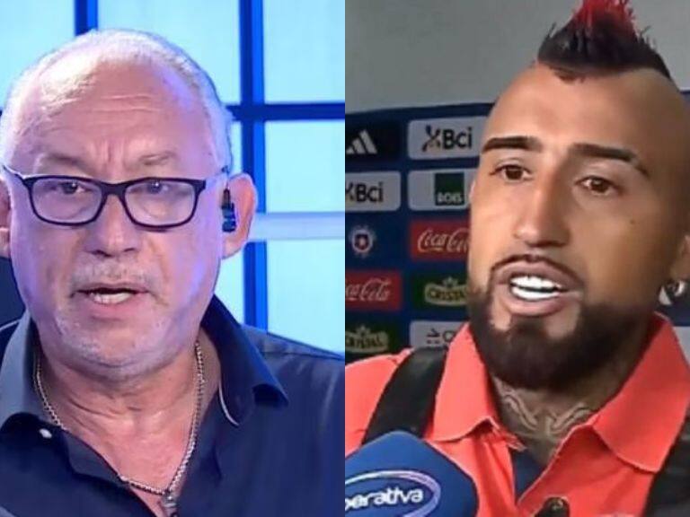 «Que me preste su Ferrari rojo chocado por curado»: Mauricio Israel responde a Arturo Vidal luego que lo tratara de «payasito»