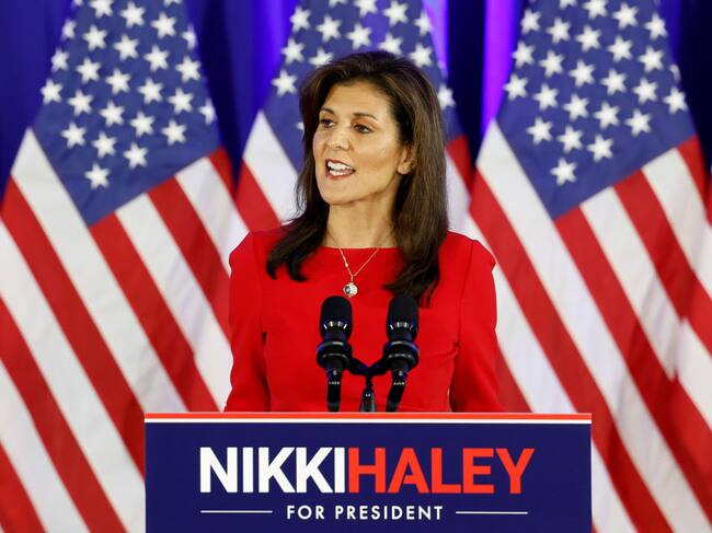 Nikki Haley anuncia su salida de la campaña en las primarias del Partido Republicano en Estados Unidos.