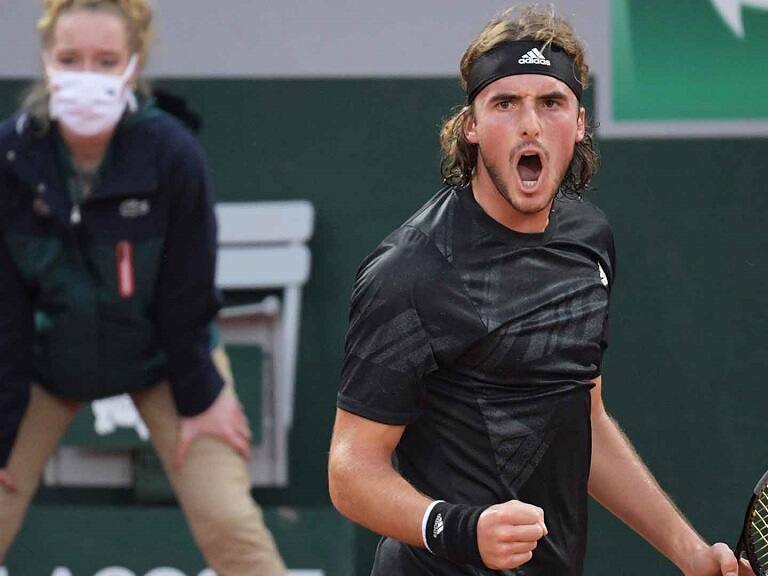 Tsitsipas remontó un partido increíble para meterse en la segunda ronda de Roland Garros