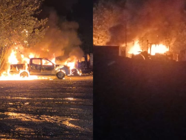 Incendio destruye camiones y maquinaria en La Araucanía: pérdidas superan los $250 millones