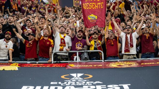 Hinchas de la Roma