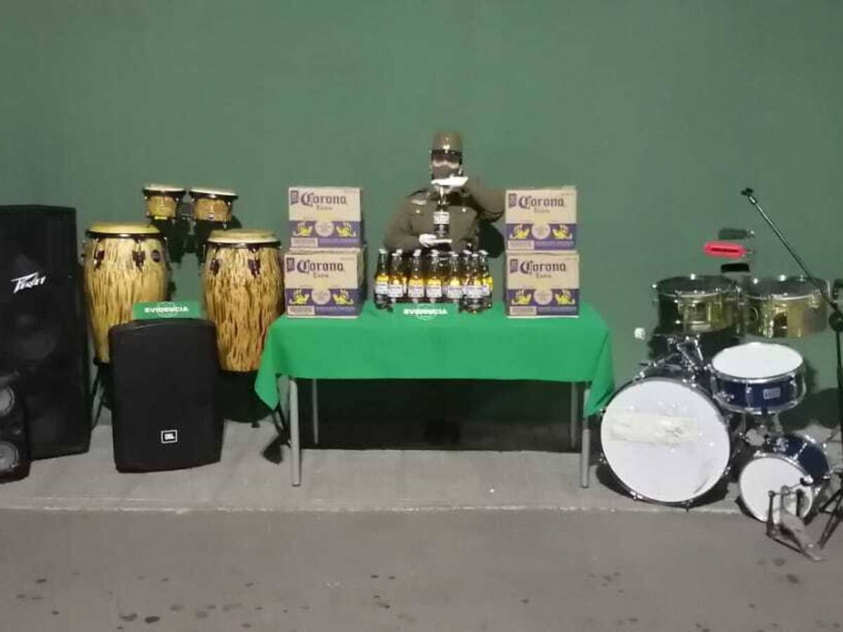 Juzgado de Garantía decretó prisión preventiva en contra de dos personas por fiesta clandestina en Quinta Normal