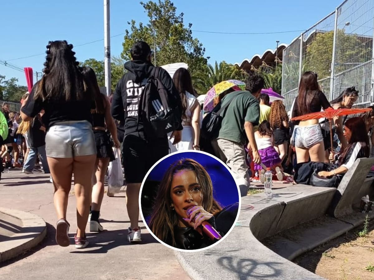 “No nos han permitido salir”: fanáticos de Tini acusan falta de acceso a baños en la previa del concierto