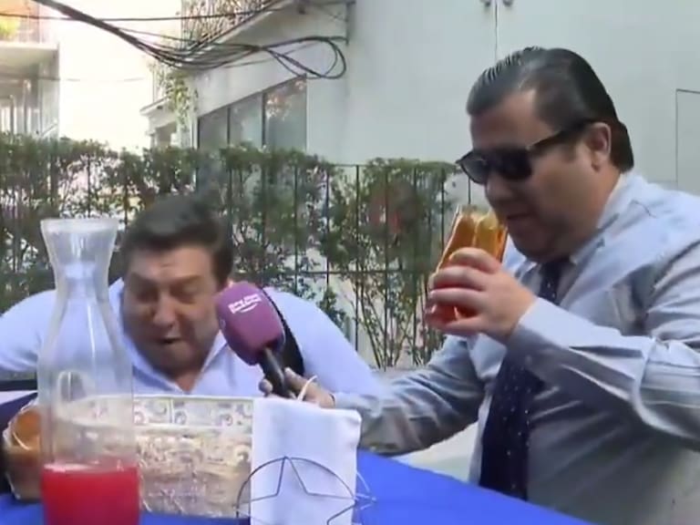 El cómico momento que vivió Julio César Rodríguez durante una entrevista y que es furor en redes