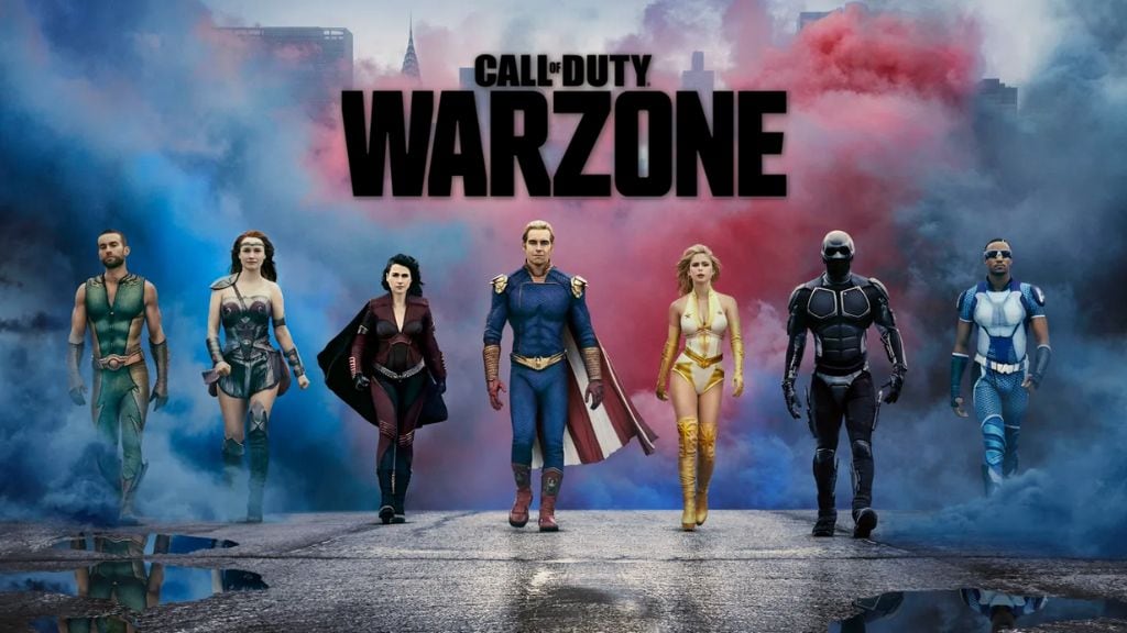 warzone y the boys - call of duty - temporada 4