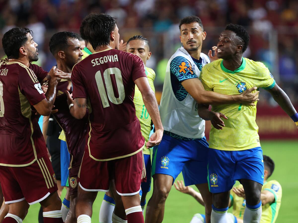 Vinícius Júnior, villano en un Brasil que sufrió un particular “truco” de Venezuela para abrochar el empate