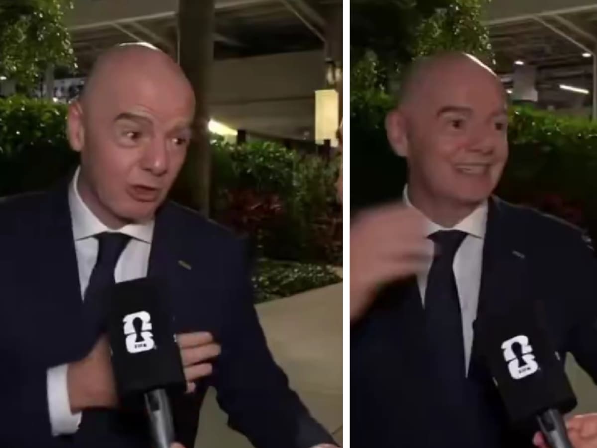Infantino deja escapar que sufrió por Argentina y se corrige en plena entrevista: la escena ya es viral