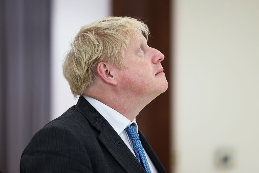 El mandatario británico Boris Johnson