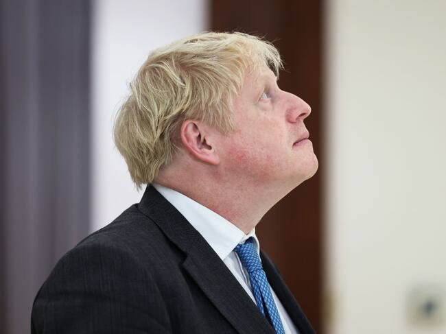 El mandatario británico Boris Johnson
