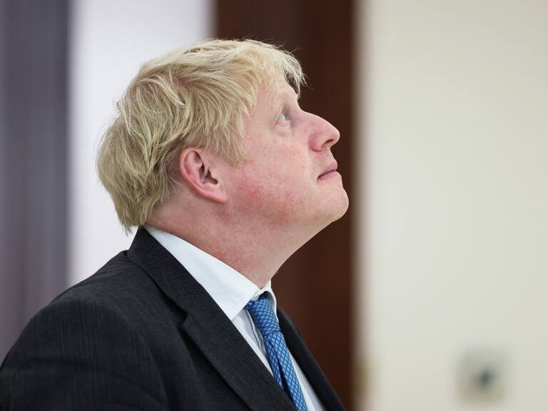 El mandatario británico Boris Johnson