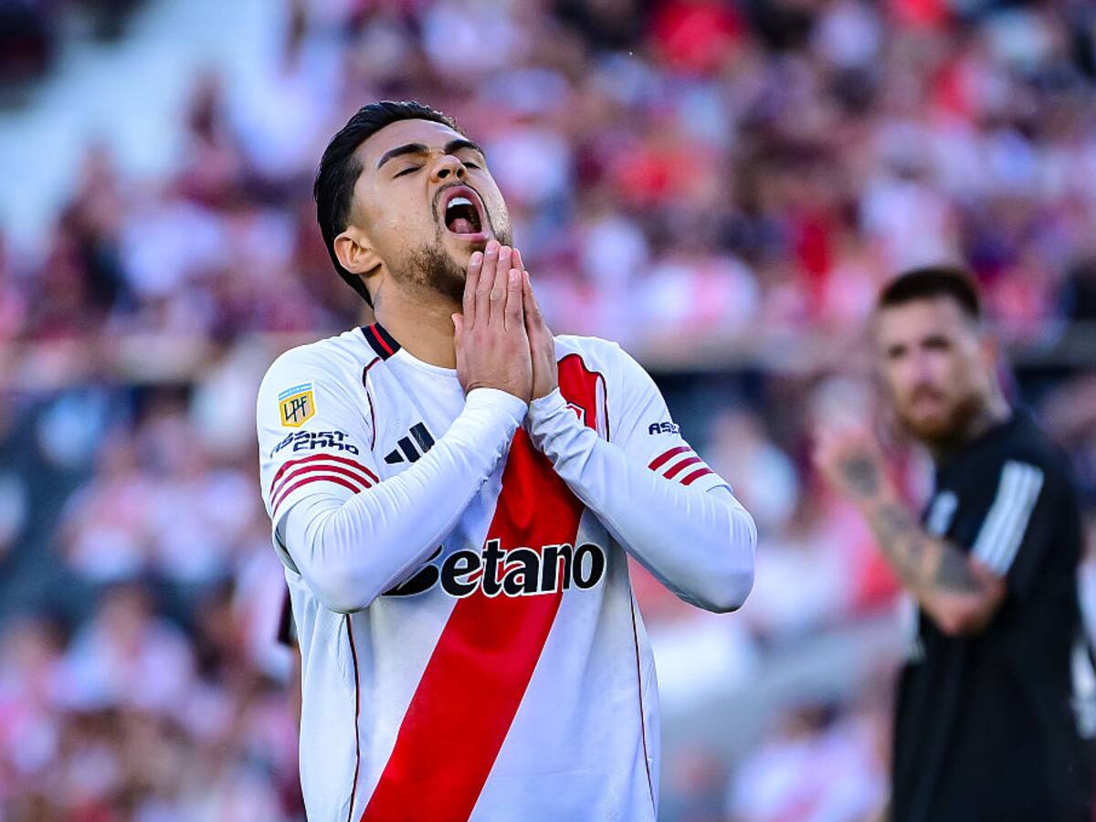 Se acabó la paciencia: el drama que vive Paulo Díaz en River Plate
