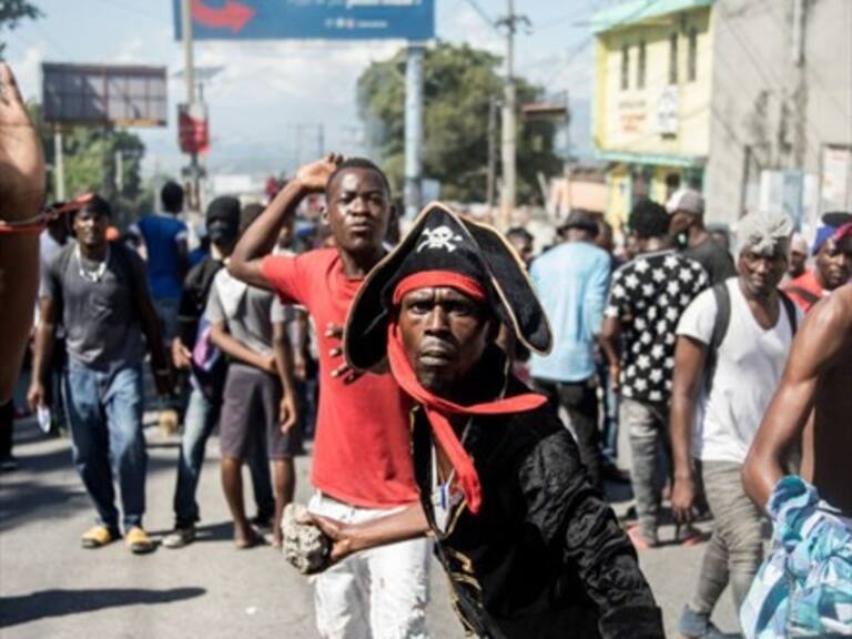 Presidente de Haití pide ayuda humanitaria a EE.UU. en medio de protestas en su contra