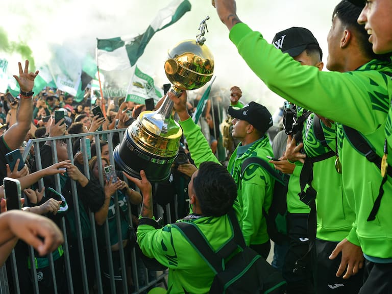 El notable gesto de cadetes de Everton con jugadores de Wanderers campeones de América