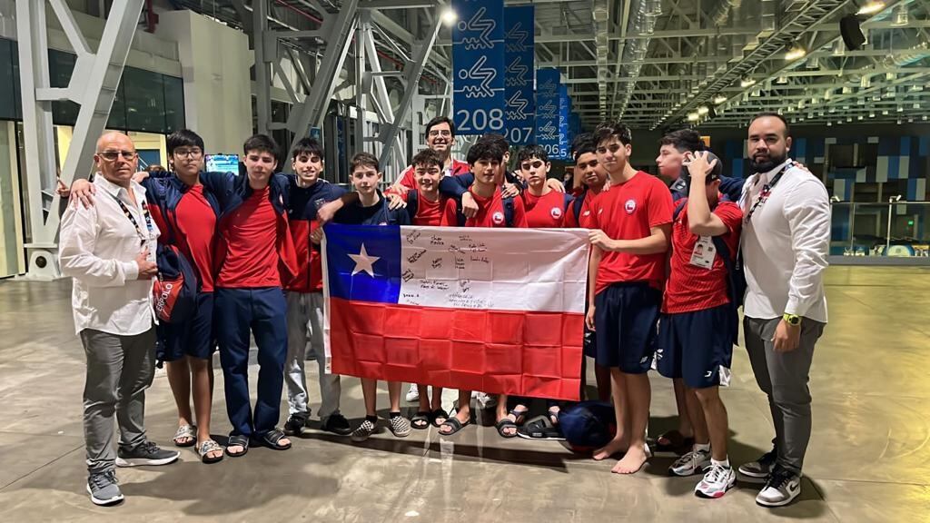 Selección chilena sub 15 de waterpolo clasifica al Mundial de la categoría