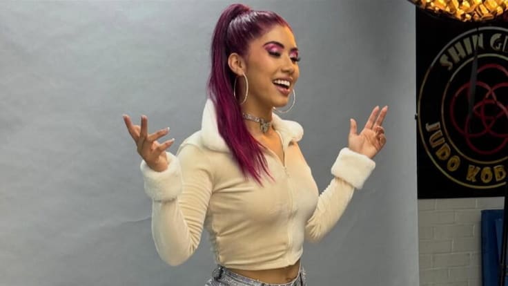 “Te admiro muchísimo”: el emotivo encuentro entre “La Catalina” y una leyenda de WWE