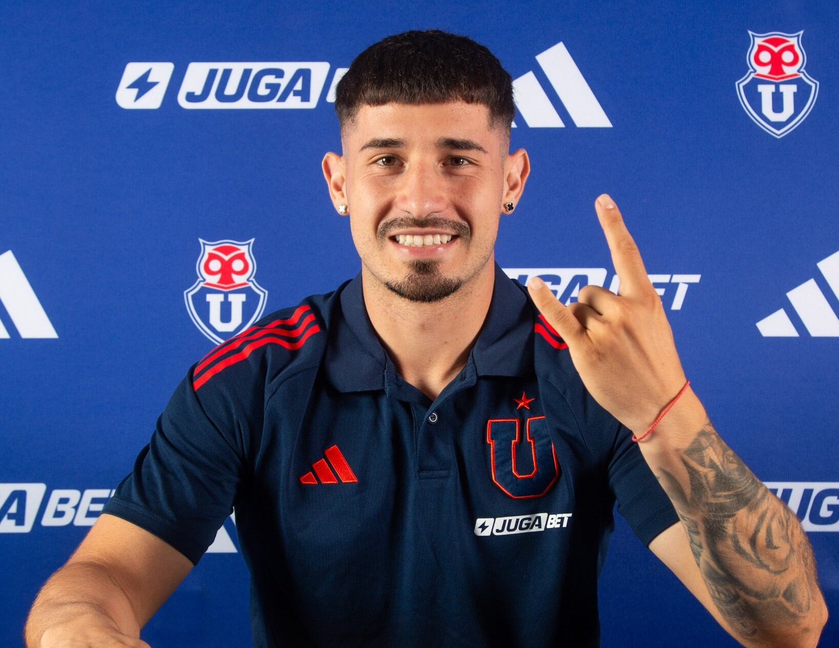 Nicolás Fernández es el nuevo refuerzo de la Universidad de Chile | X: Universidad de Chile