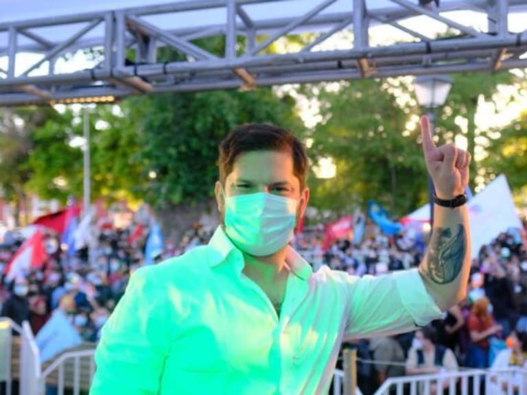 Así fueron los masivos cierres de campaña de la candidatura presidencial de Gabriel Boric