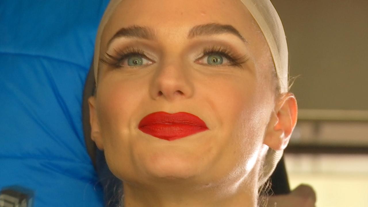 Josefina «Pin» Montané como Marilyn Monroe