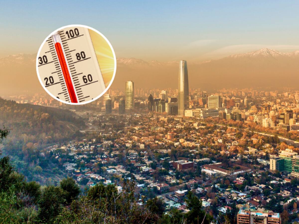 Calor en Santiago: cuáles serán los días con las temperaturas más alta de esta semana, según Jaime Leyton