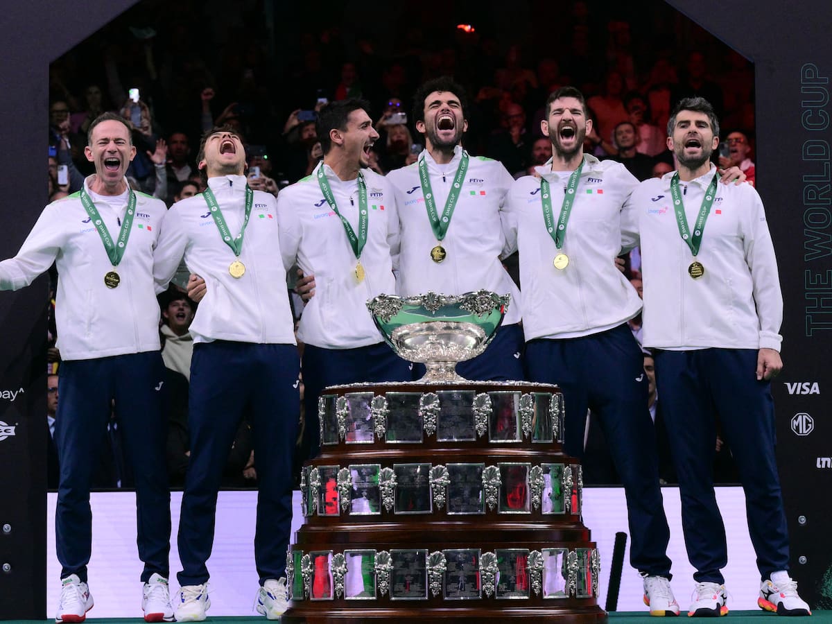 Italia se hace fuerte en casa para sumar su tricampeonato en Copa Davis