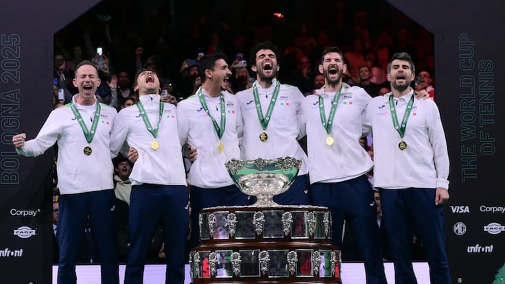 Italia se hace fuerte en casa para sumar su tricampeonato en Copa Davis