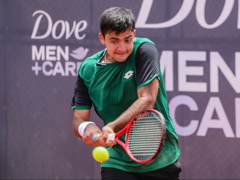 Tomás Barrios logró avanzar en la qualy del ATP de Córdoba tras vencer en su debut