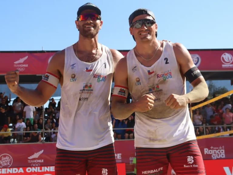 Los Primos Grimalt ganan la primera etapa del Circuito Sudamericano de Voleibol Playa en Rancagua