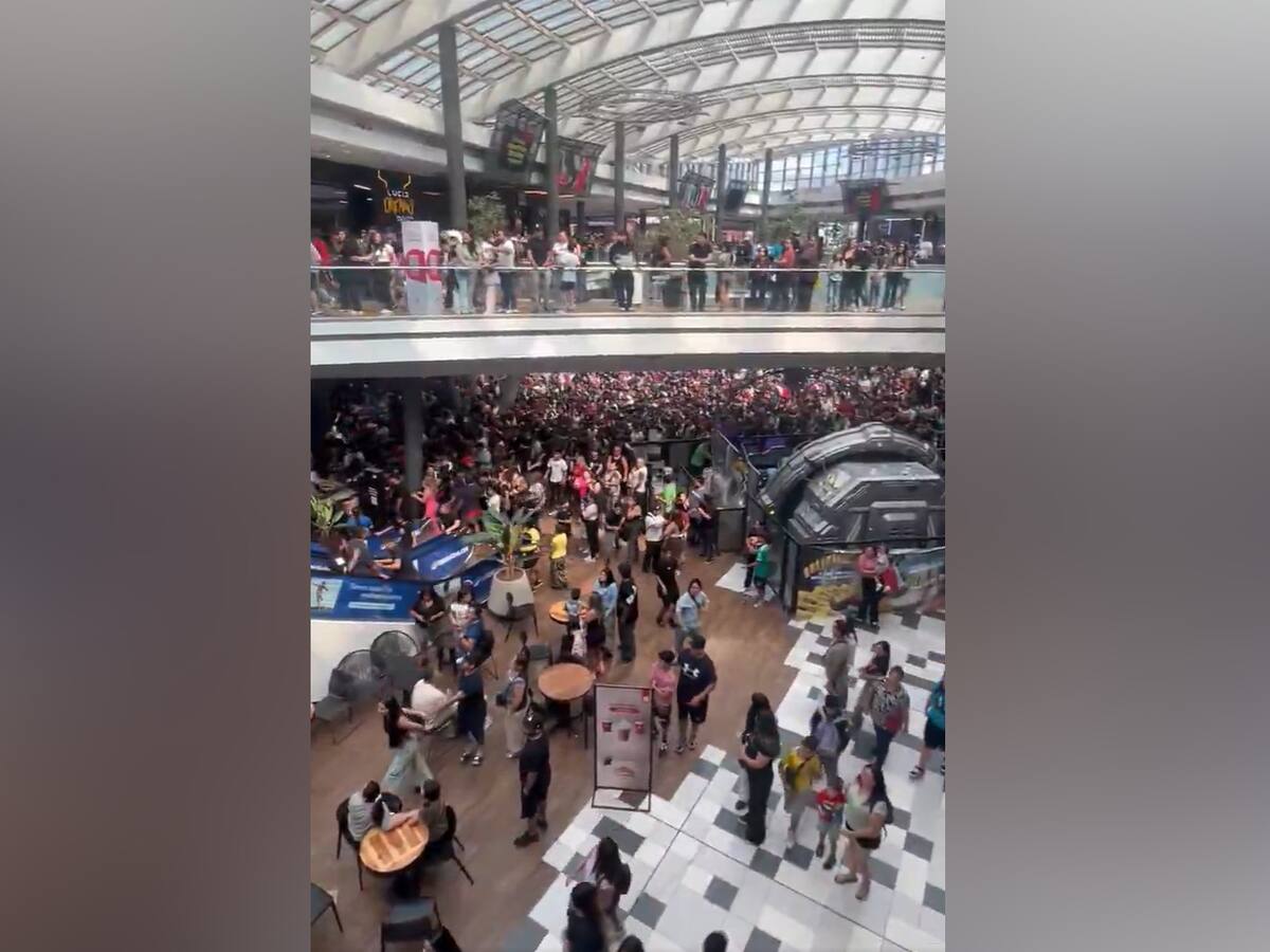 Mall Plaza Vespucio evalúa acciones legales tras caos generado por influencer que prometía regalar dinero en sus instalaciones