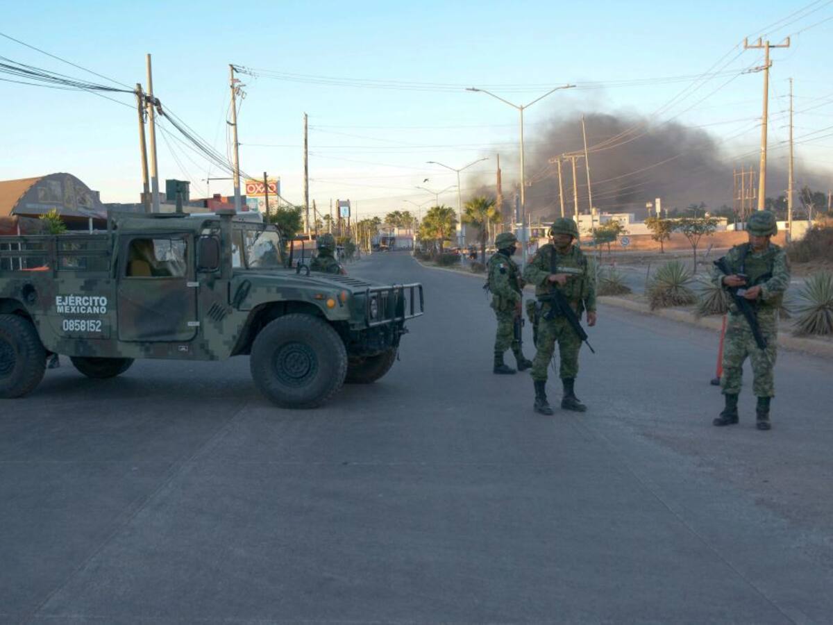 México: 29 muertos tras la captura del hijo del Chapo Guzmán