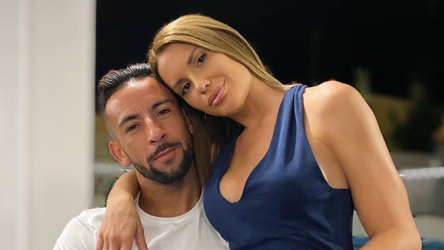 Gala Caldirola y Mauricio Isla