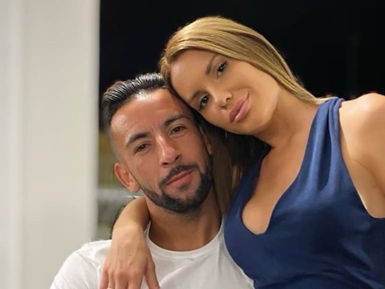 Gala Caldirola y Mauricio Isla