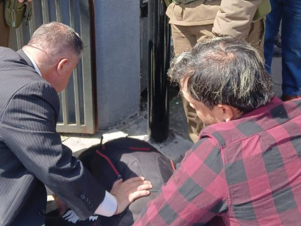 Diputado frustra robo en el centro de Concepción: el detenido rompía vidrios de automóviles