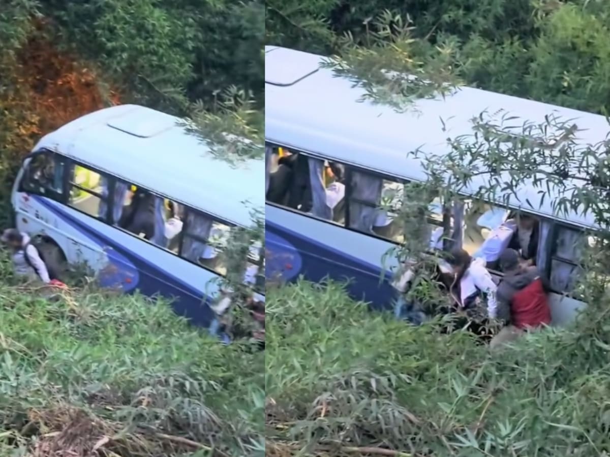 Microbús con pasajeros cae por barranco en ruta de Cochamó: se reportan decenas de heridos