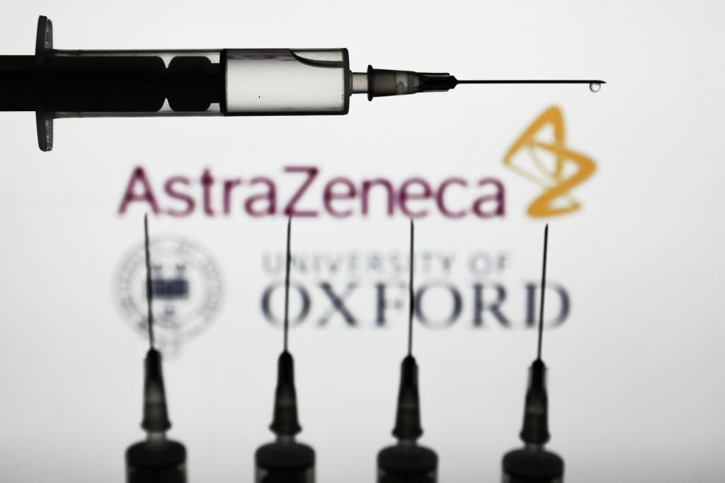 Imagen de la vacuna de Oxford y AstraZeneca
