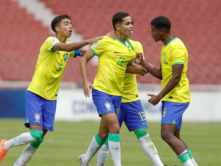 Brasil consigue un ajustado triunfo ante Paraguay y le da una mano a Chile en el Sudamericano Sub 17