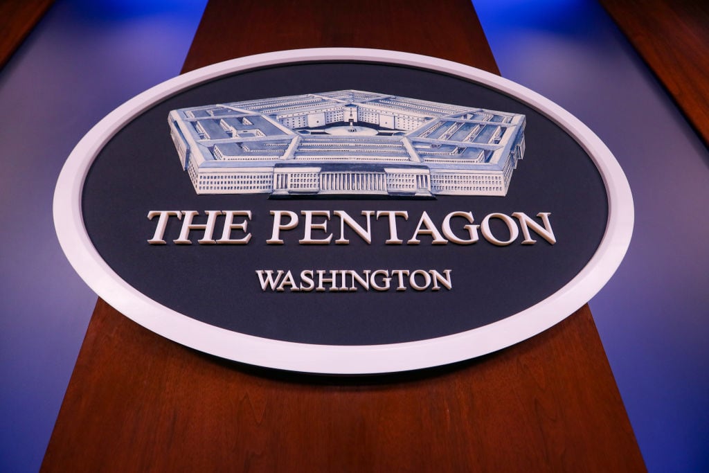 El logo oficial del Pentágono de Estados Unidos