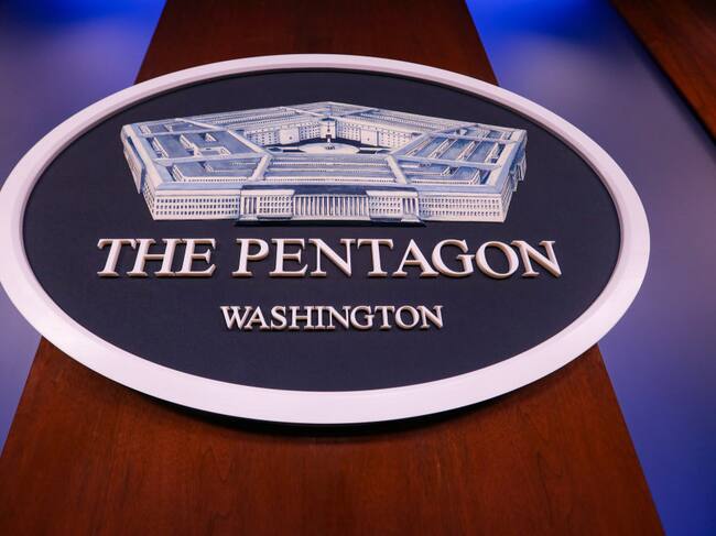 El logo oficial del Pentágono de Estados Unidos