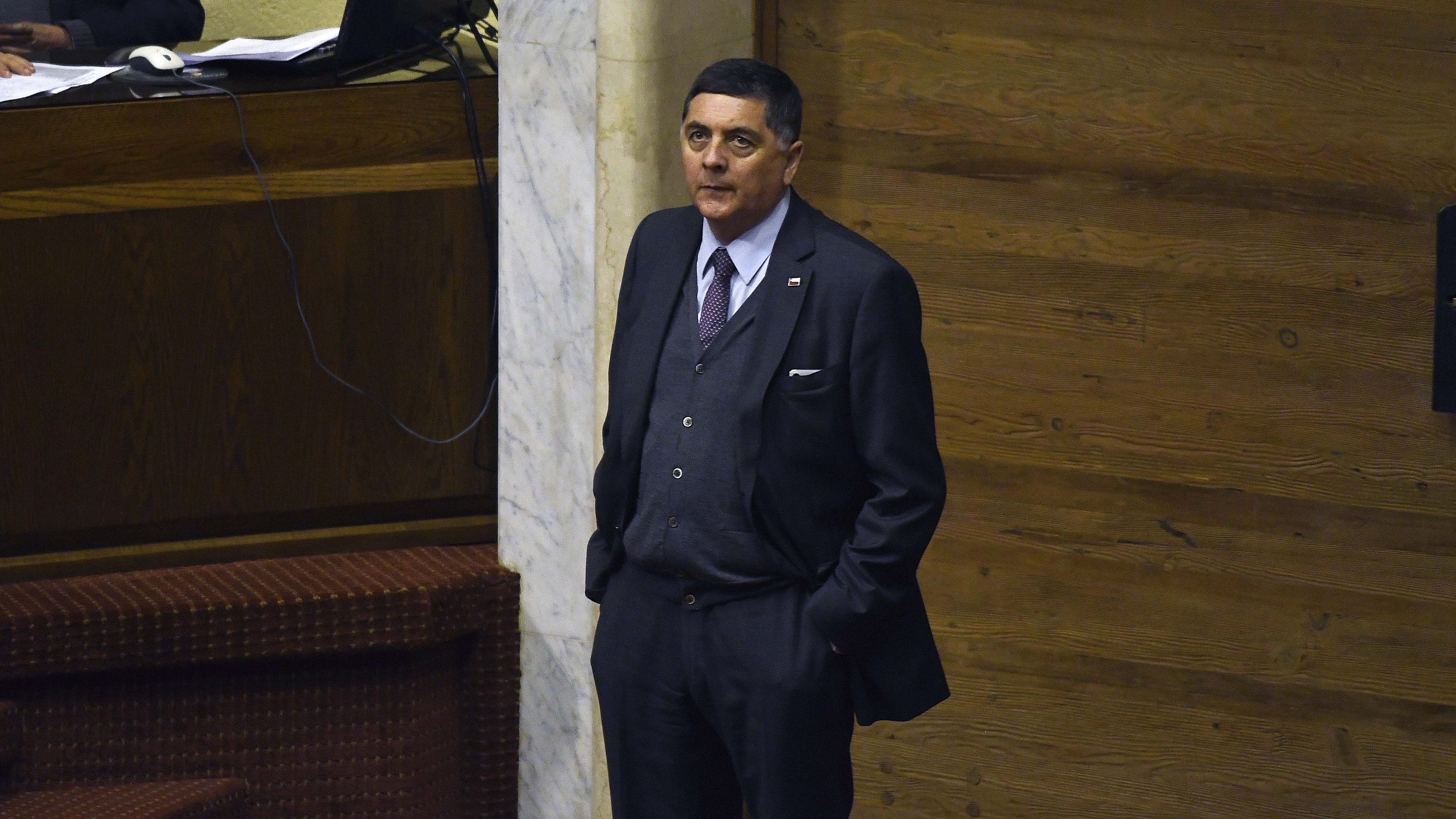 12  de Junio de 2019 / VALPARAISO  El subsecretario Claudio Alvarado, durante el Proyecto de ley, iniciado en mensaje, que crea un Sistema de Tratamiento Automatizado
de Infracciones del Tránsito y modifica las leyes N° 18.287 y N° 18.290.
FOTO :PABLO OVALLE ISASMENDI/ AGENCIAUNO