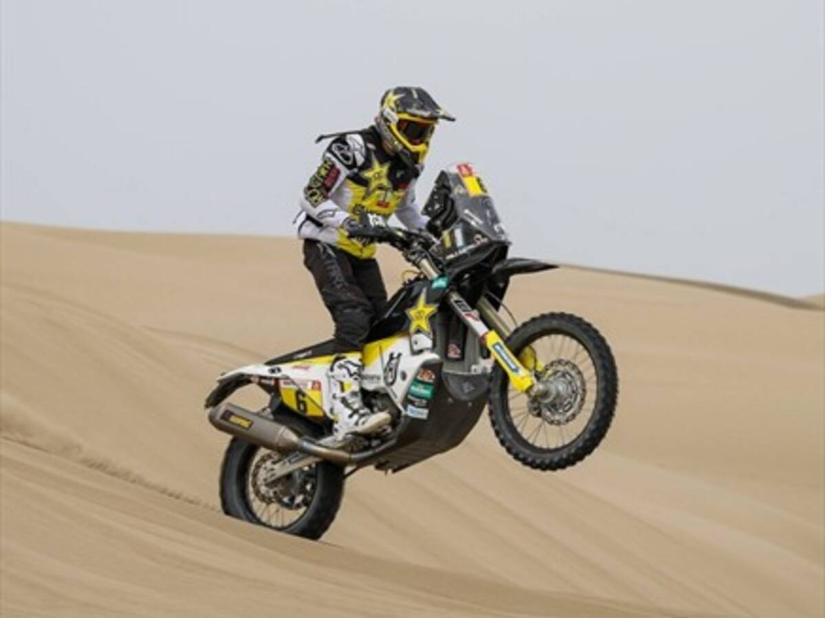 Quintanilla se quedó con la novena etapa del Dakar