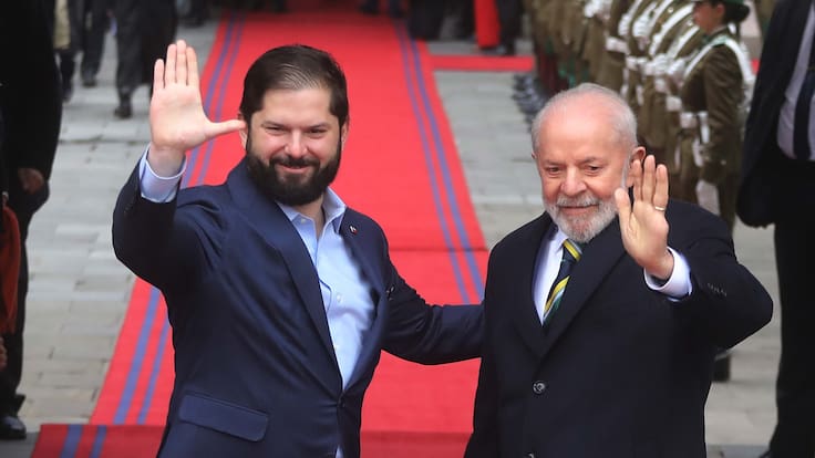 La llamada telefónica entre el presidente Gabriel Boric y el máximo mandatario de brasil, Luis Lula: Se confirmó una próxima visita de Estado