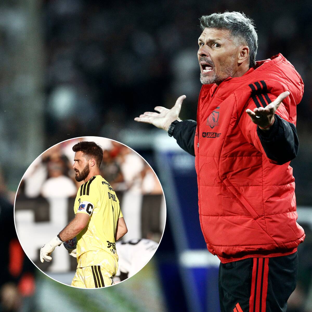 Ortiz zanja el futuro del arco en Colo Colo tras la lesión de Fernando de Paul